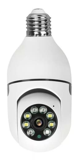 Camara Lampara De Seguridad Wifi 1080p V thumbnail 1