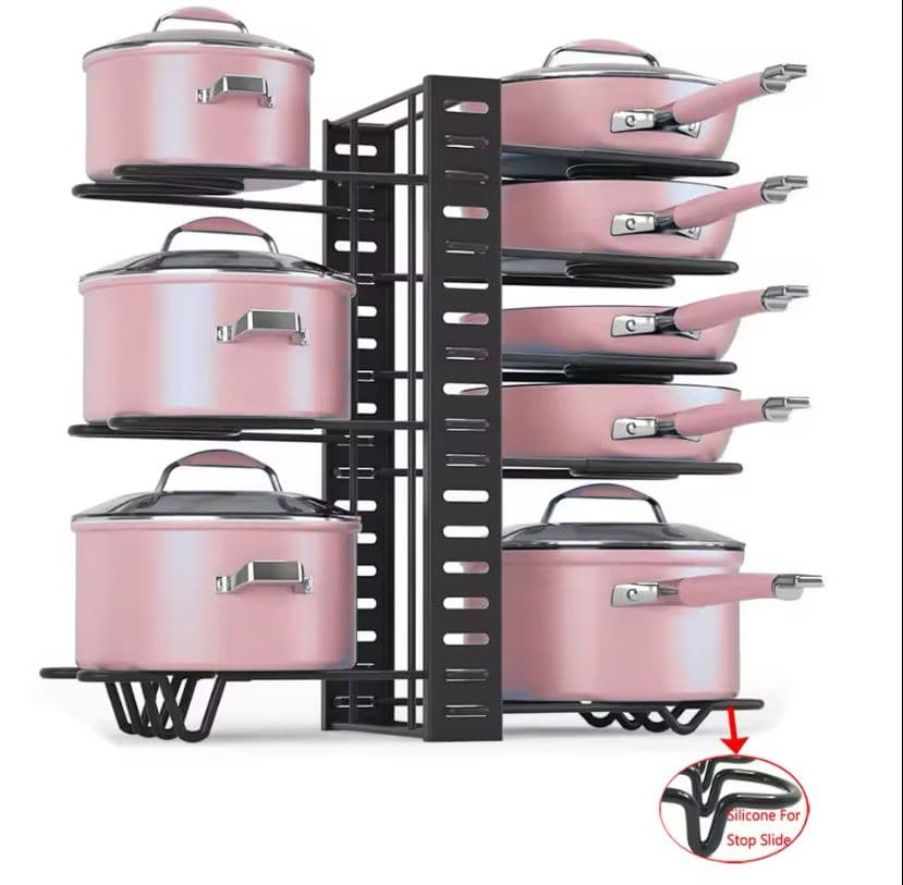 Organizador Para Ollas Y Sartenes Cocina