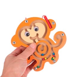 Juego Laberinto Magnetico Mono Monkey Di thumbnail 2
