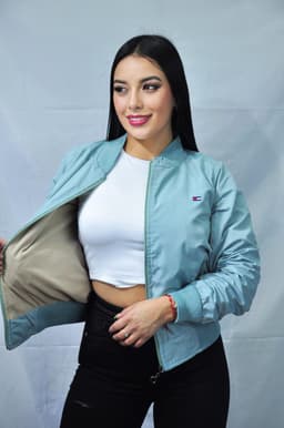 Chaqueta Tomy Piloto Clasica Mujer N123a thumbnail 3