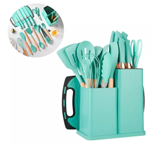 Cocina Silicona Juego De Cuchillos X19