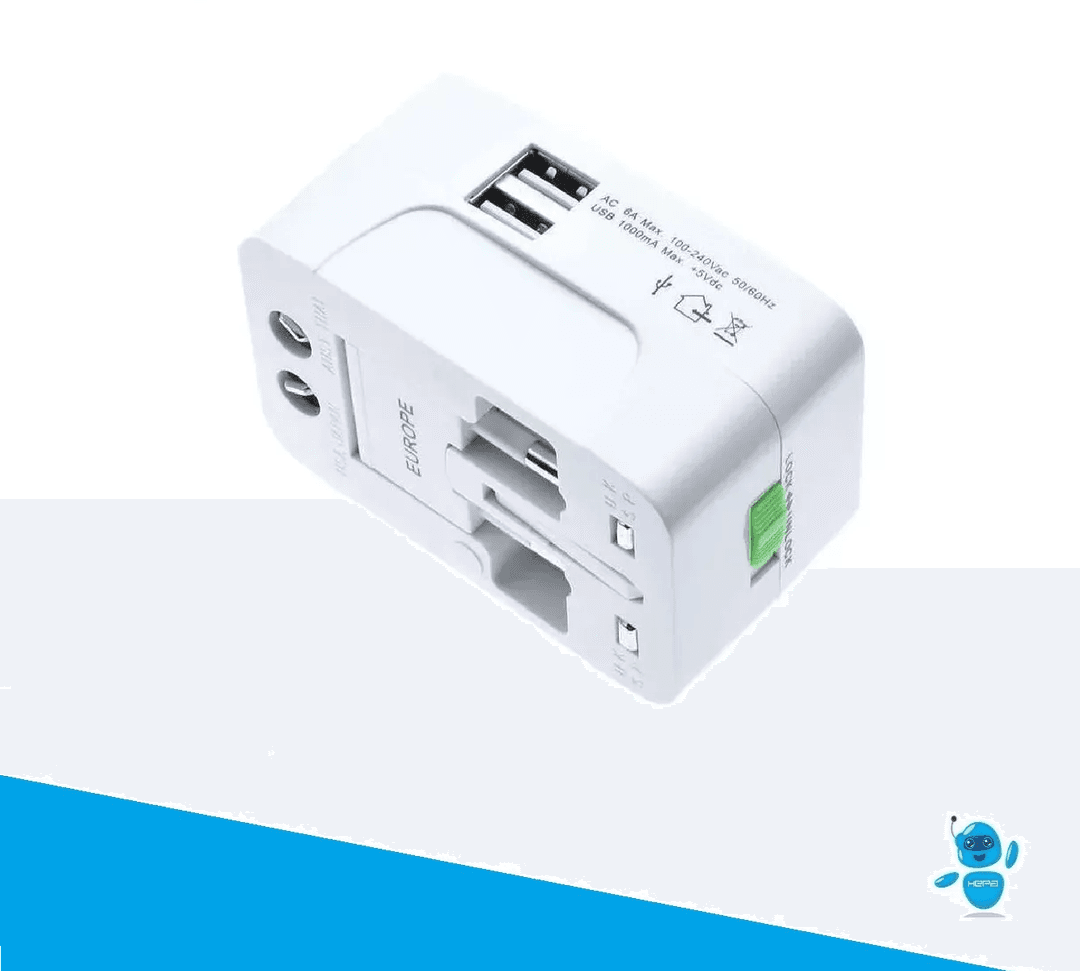 Adaptador Corriente Universal Viajero
