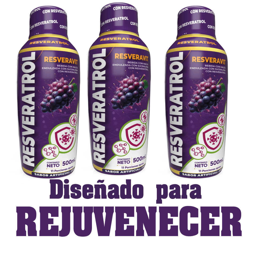 Resveratrol X500 Ml Con Invima X3