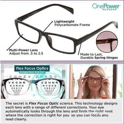 Combo Gafas Bifocales One Power Readers thumbnail 2