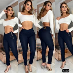 Jeans Tela Strech Levanta Cola K4218 thumbnail 1