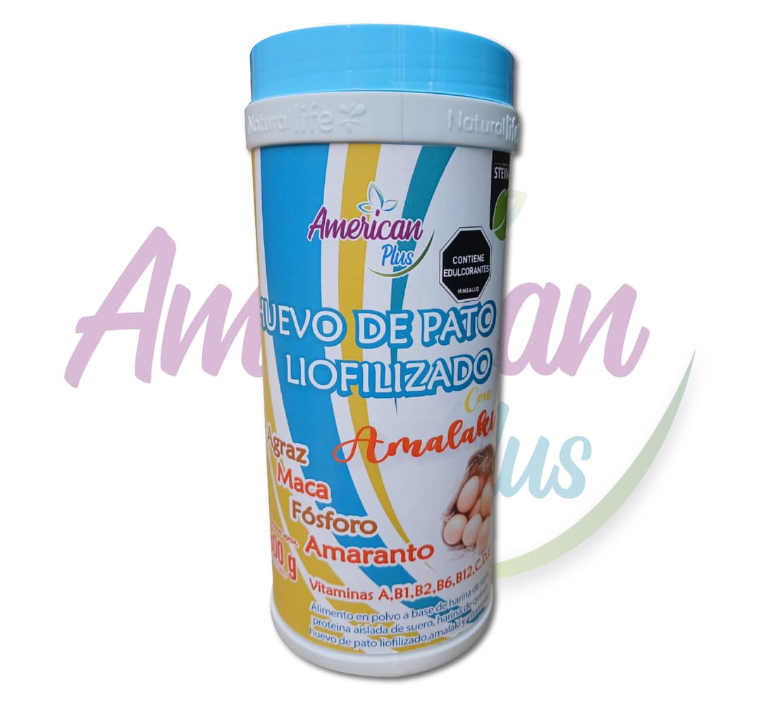 Huevo De Pato Liofilizado American
