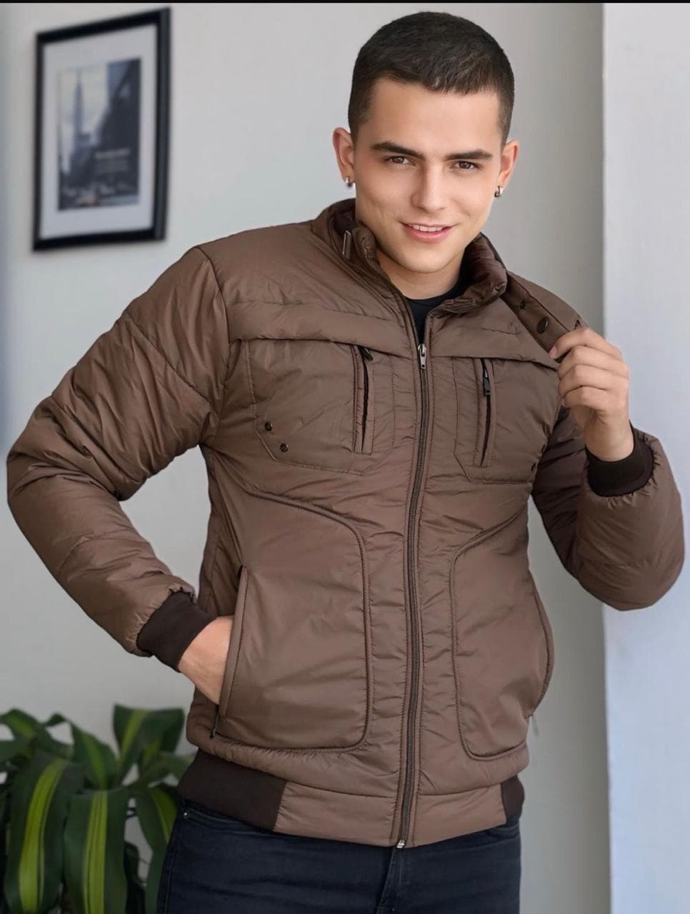 Chaqueta Piloto Ovejera Broche H135y