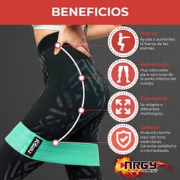 Kit Bandas Elasticas De Tela 3 Resiste thumbnail 6
