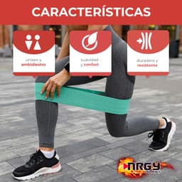 Kit Bandas Elasticas De Tela 3 Resiste thumbnail 5