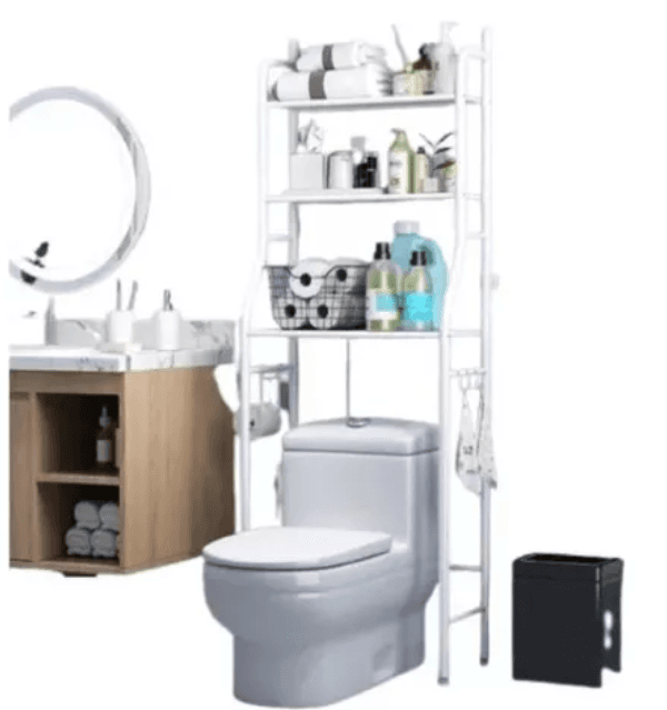 Organizador De Bano Metalico 3 Niveles