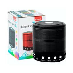 Mini Parlante Portatil Ws887 Negro thumbnail 1