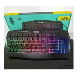 Teclado Alambrico Gamer Rgb Led Negro thumbnail 2