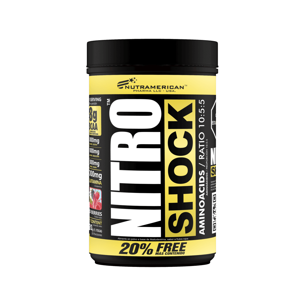 Nitro Shock Aminoacidos Bcaa Nit