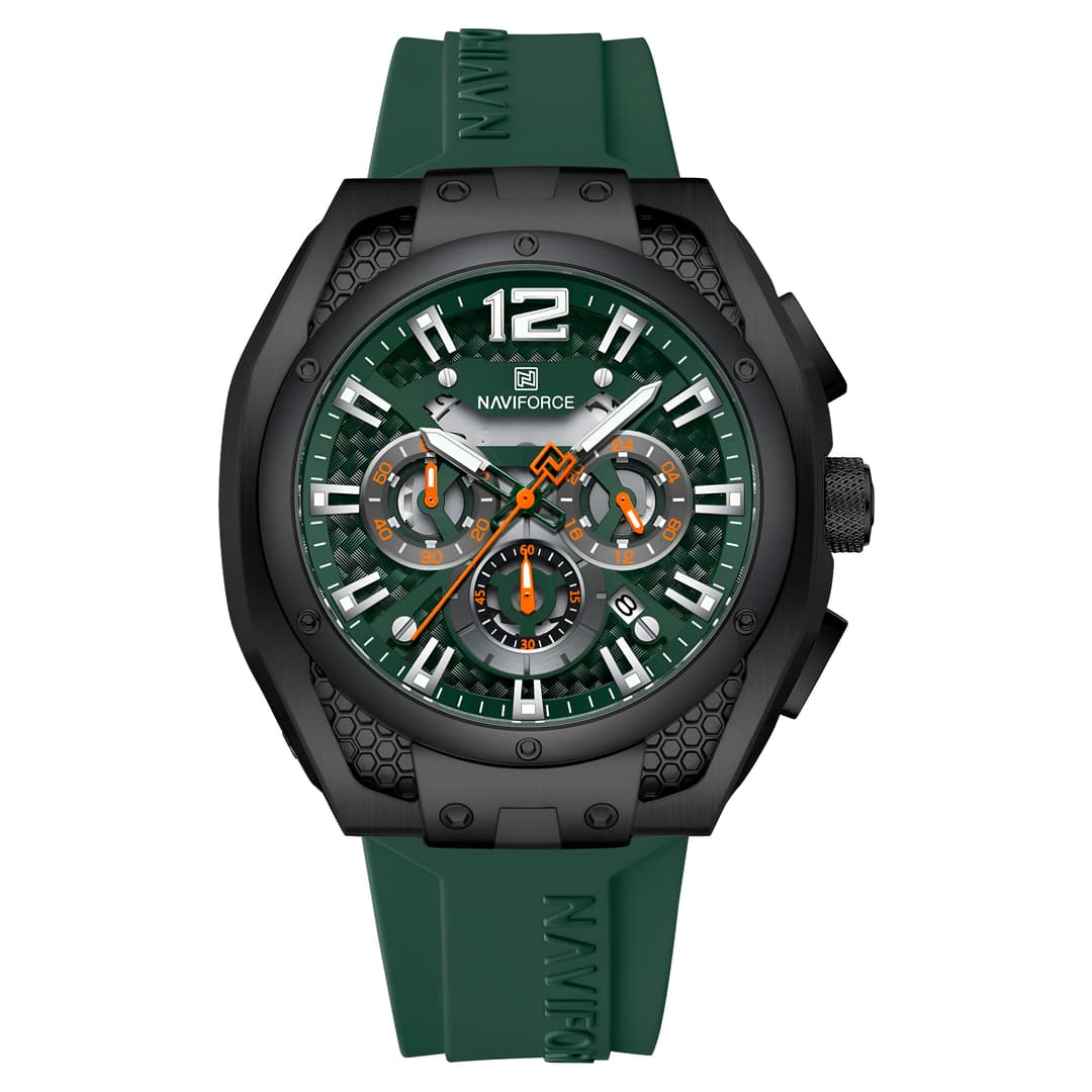 Reloj Naviforce Deportivo Nf8063 Goma Ho