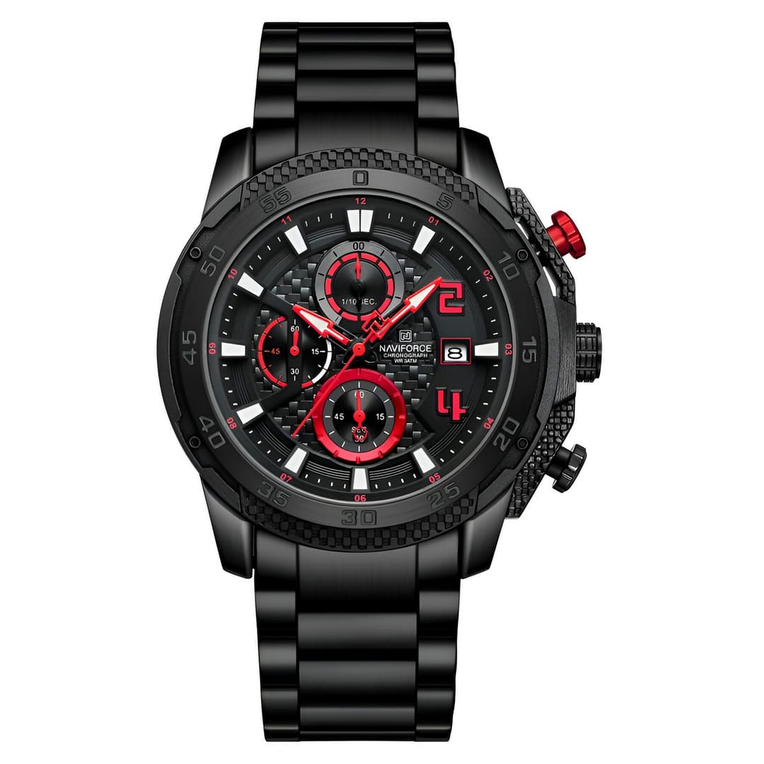 Reloj Naviforce Casual Nf8047s Crono Hom