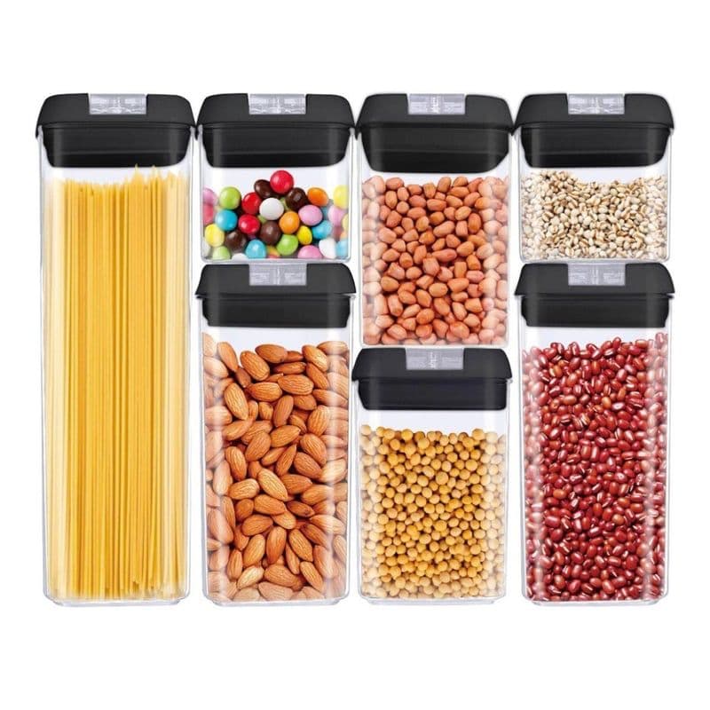 Set Recipientes Hermeticos De Cocina X7