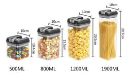 Set Recipientes Hermeticos De Cocina X7 thumbnail 4