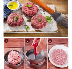 Prensa Manual Para Carne De Hamburguesa thumbnail 2