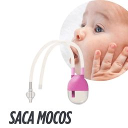 Aspirador Nasal Rosa Bebes Saca Mocos thumbnail 5
