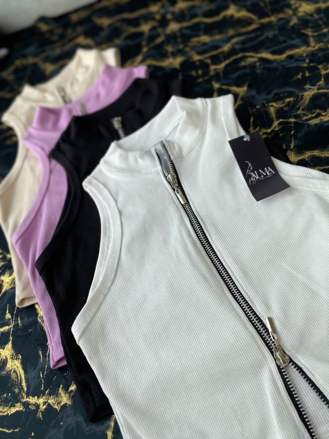 Blusa Esqueleto Doble Cierre