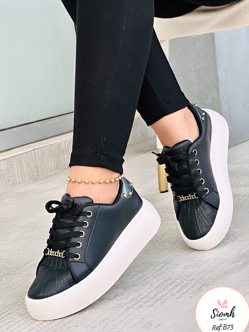 Referencia B73 Negro Calzado Siomh