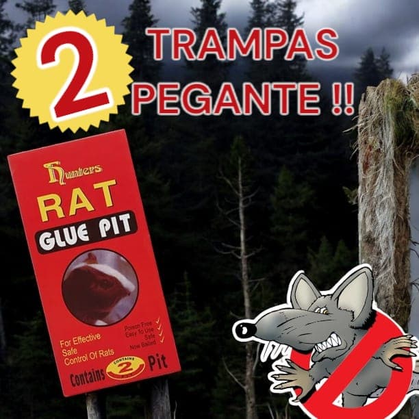 Trampa De Pegamento Para Ratones X1 Unid
