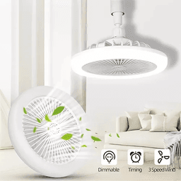 Lampara Ventilador De Techo Con Control thumbnail 5