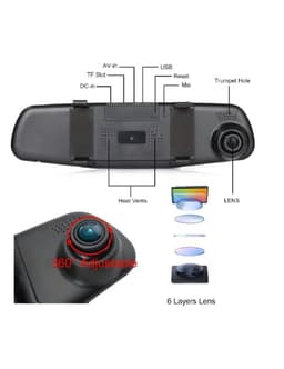 Espejo Retrovisor Con Camara Dvr thumbnail 2