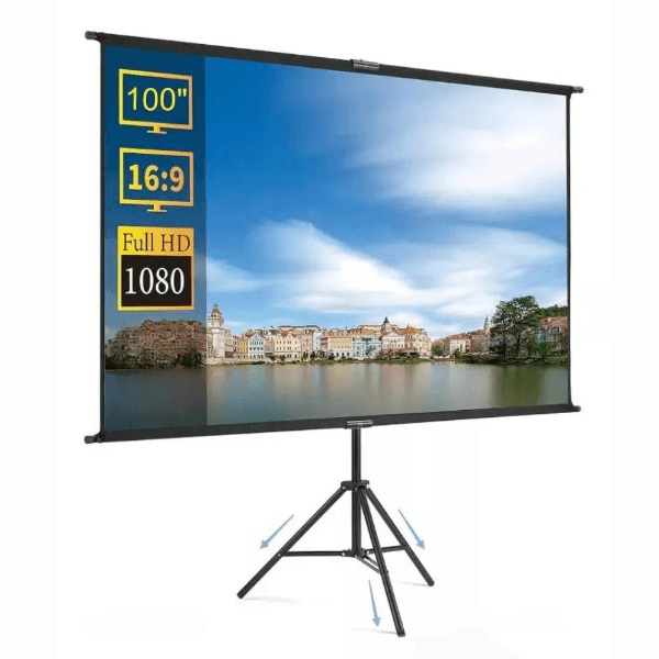 Telon Para Proyector 100 Tripode