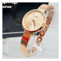 Reloj Pulso Dama Metal Mineral Redondo thumbnail 2