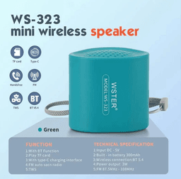 Mini Parlante Inalambrica Ws323 thumbnail 2