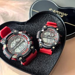 Reloj Casio Corazon Color Con Negro thumbnail 1