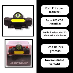 Linterna Para Bicicleta Yt8721 Ak3507 thumbnail 2