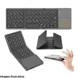 Teclado Plegable Inalambrico Bateria thumbnail 2