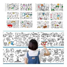 Combo Marcadores X80 Papel Para Dibujo thumbnail 3