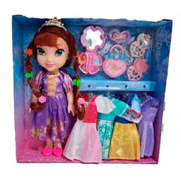 Muneca Violeta Corona Princesa Vestidos thumbnail 1