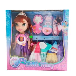 Muneca Violeta Corona Princesa Vestidos thumbnail 3