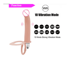 Consolador Vibrador Doble Penetracion thumbnail 2