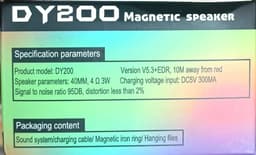 Altavoz Magnetico Dy200 Multifuncional B thumbnail 9