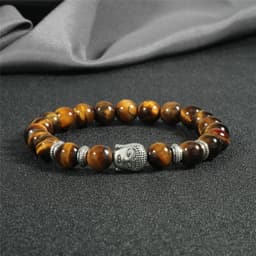 Pulsera Buda Sabiduria Ojo De Tigre thumbnail 2
