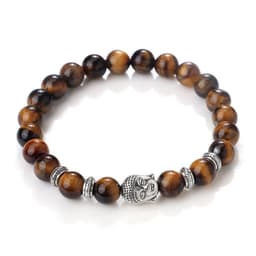 Pulsera Buda Sabiduria Ojo De Tigre thumbnail 1
