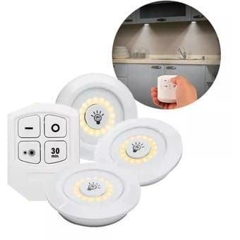 Set De Luz X3 Con Control