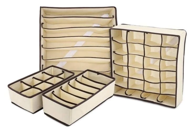 Organizador De Ropa Interior X 4pz