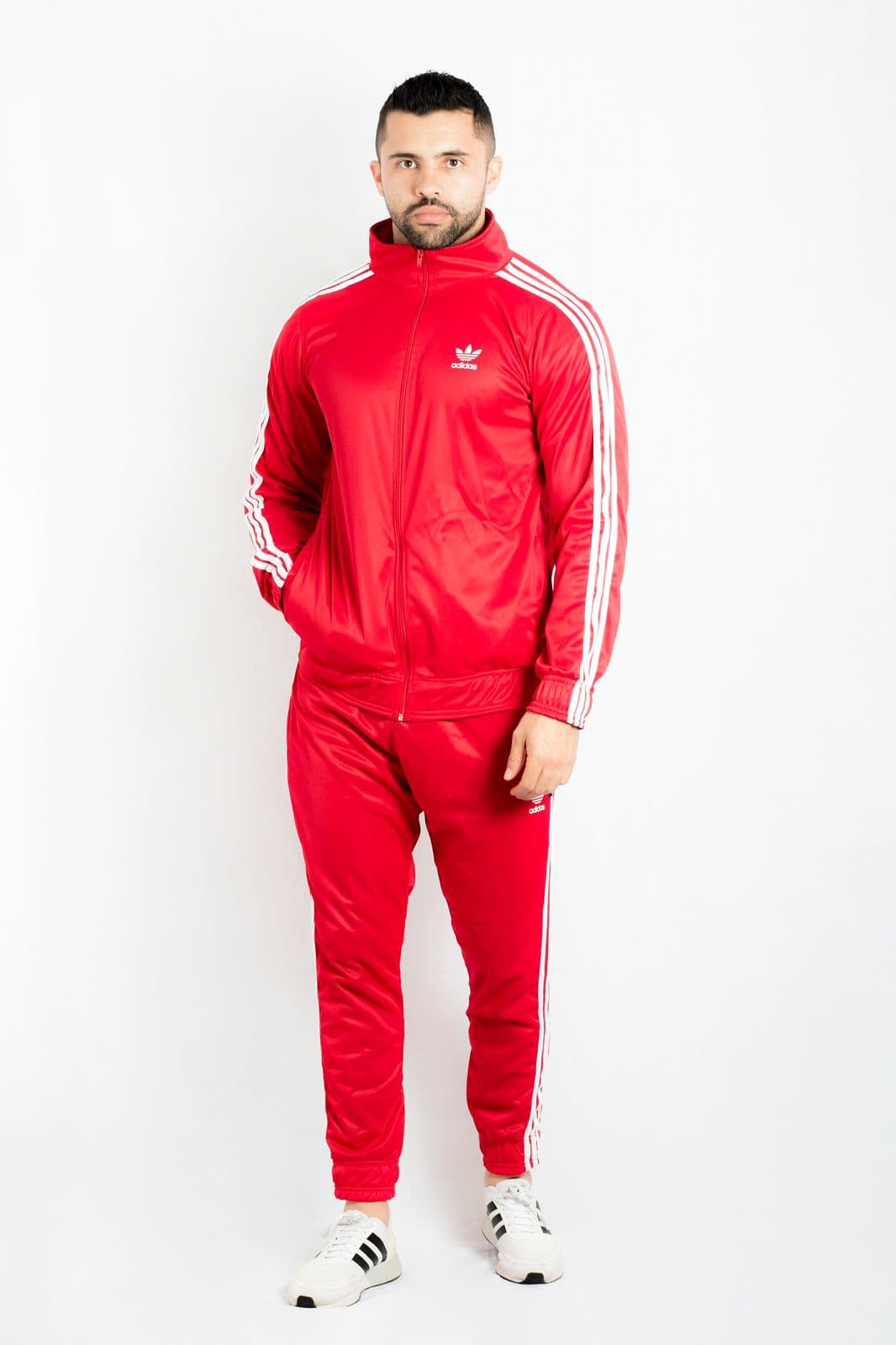 Conjunto Adidas Hombre Rojosudadera