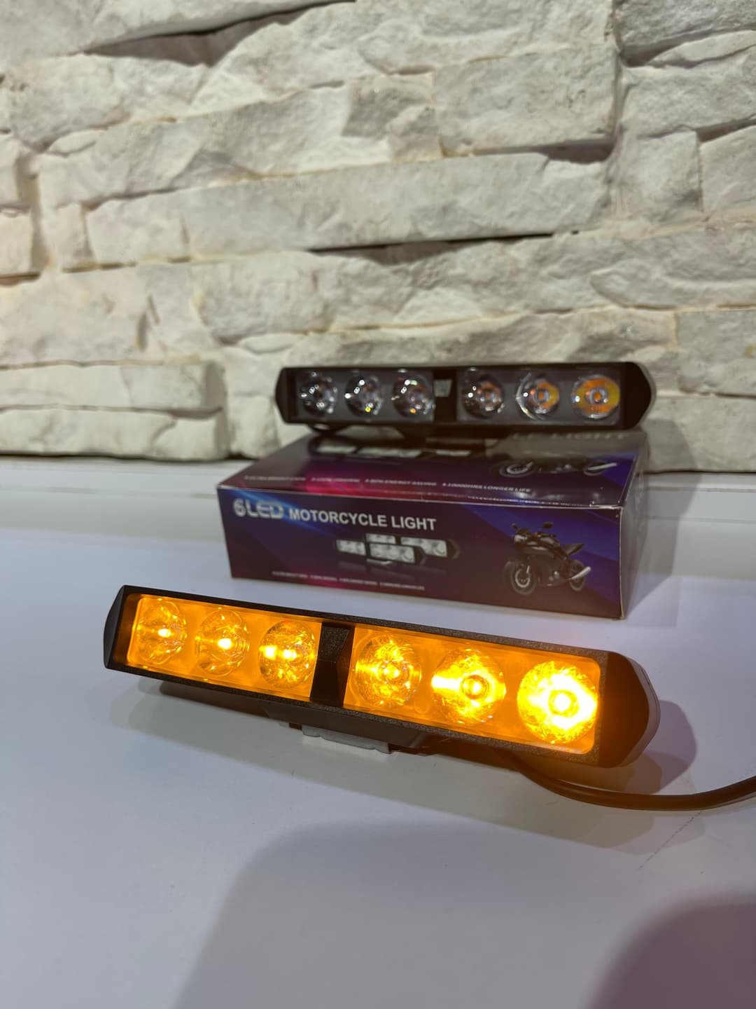 H127wy Par Exploradoras 6 Led Lineal Du