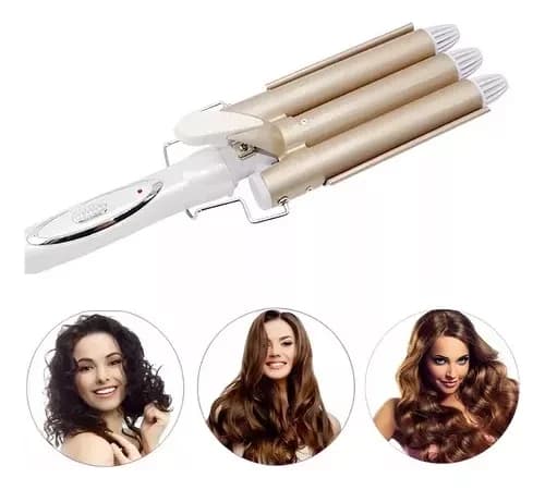 Pinza Para El Cabello Rizador Ondulador