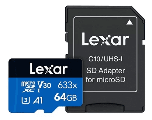 Tarjeta De Memoria Microsd Lexar 64gb