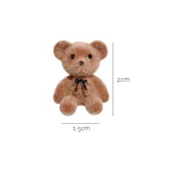 Aretes Pendientes Oso De Peluche Kawaii thumbnail 2