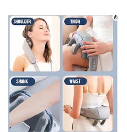 Masajeador Cervical Recargable De Cuello thumbnail 3