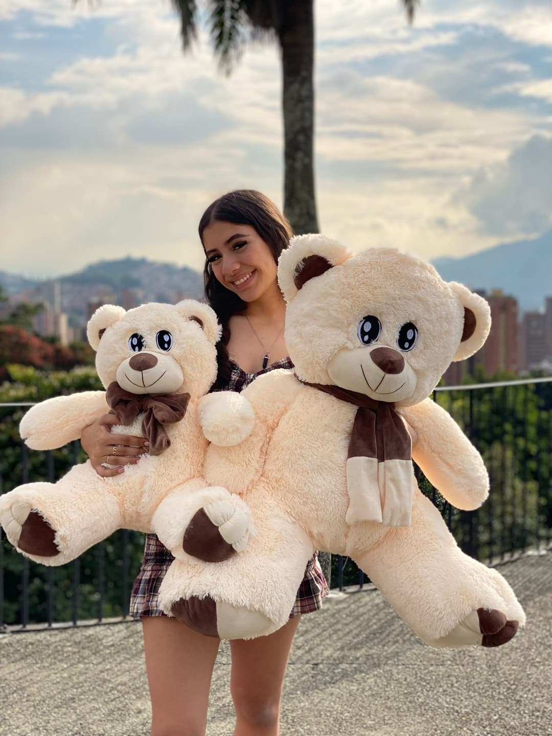 Hermoso Peluche De Oso Pipe 100cm